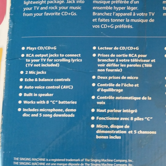 Karaoke Singing Machine - Picture 8 of 8